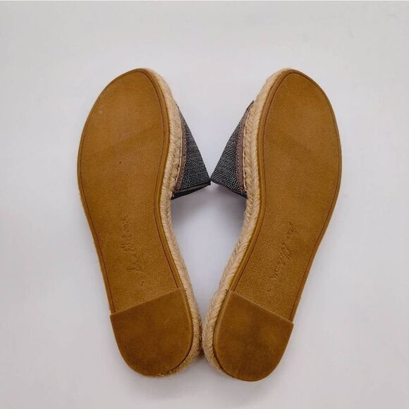 Sam Edelman Aluma Casual Slides Womens Size 6 M Grey Brown Designer Sandals - Picture 6 of 8